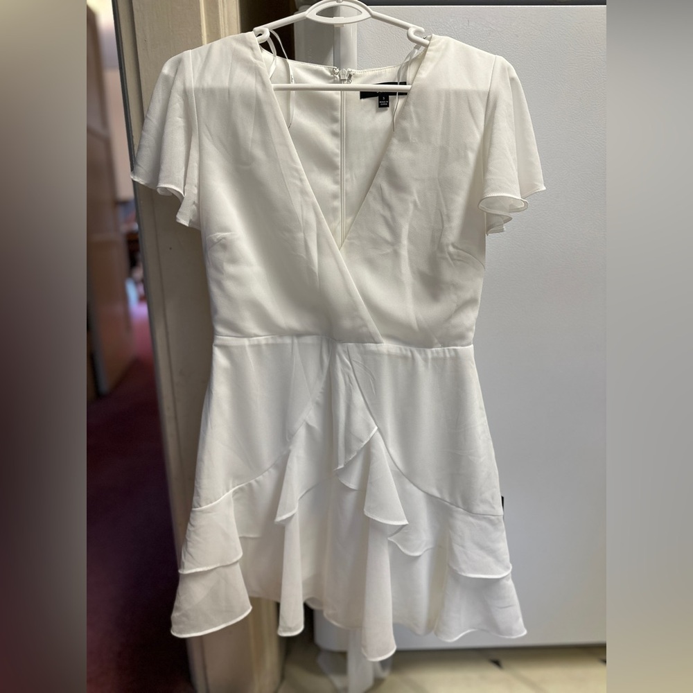 Lulus White Flowy Dress NEW WTO